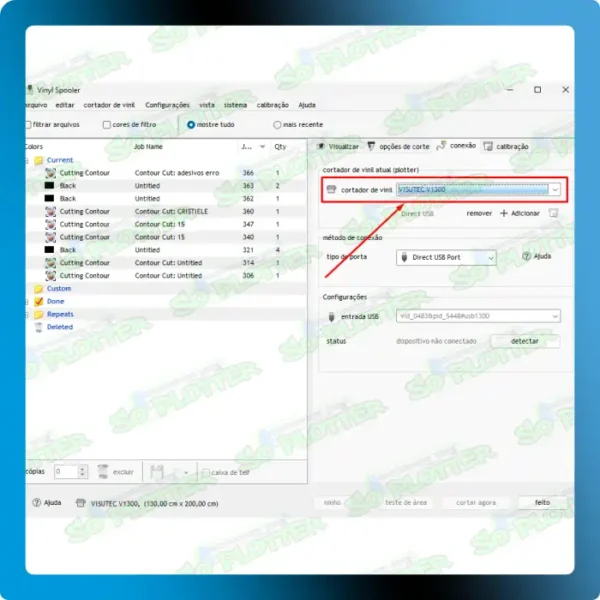 Drive Visutec V1300L Para signmaster - Imagem 3